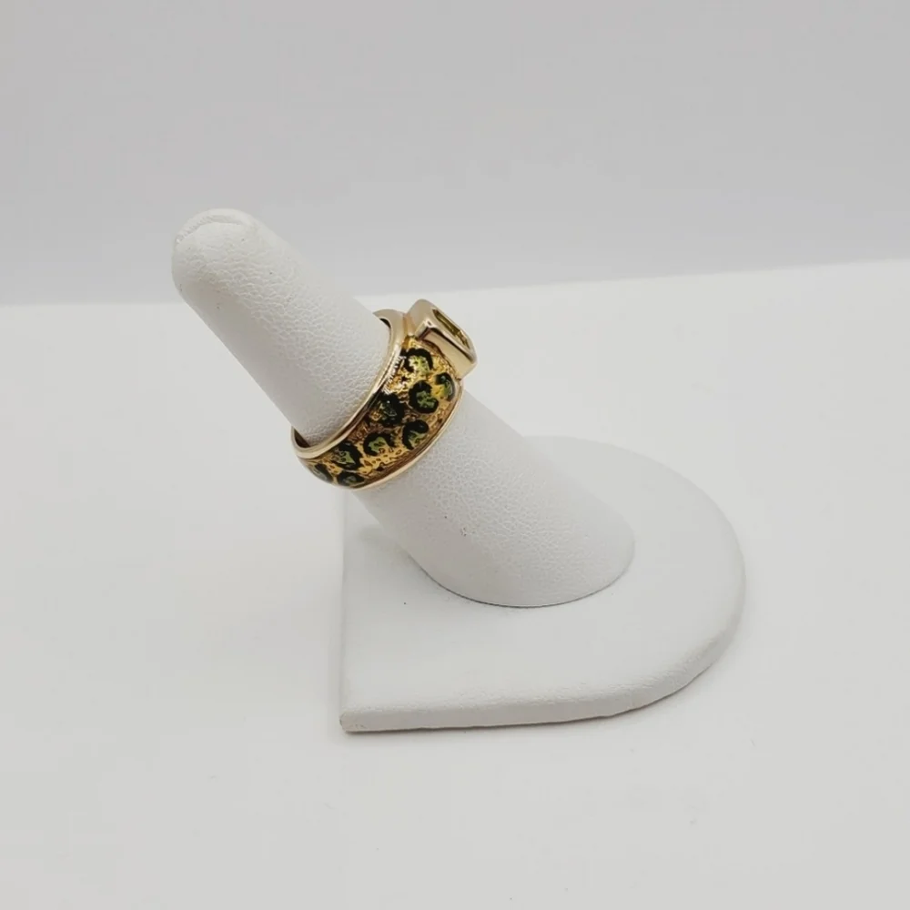 Cheetah Animal Print Ring